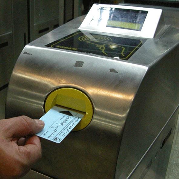بلیط تک سفره یا بلیط دو بعدی خطوط مترو مشهد