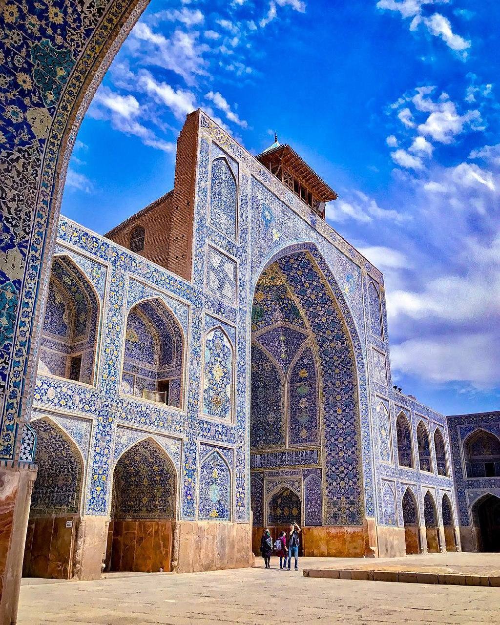مسجد جامع عباسی جاهای دیدنی اصفهان