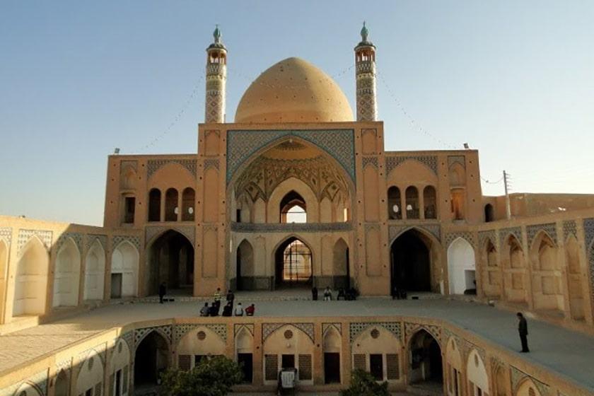 مسجد جامع کاشان جاهای دیدنی کاشان