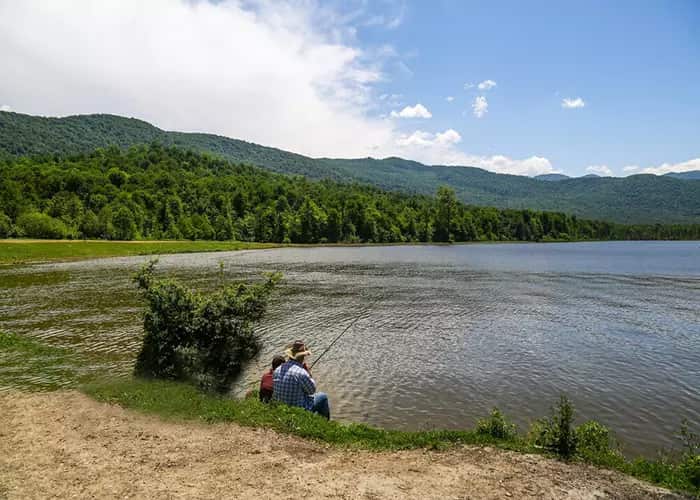 جاذبه‌های فصلی اطراف دریاچه الندان