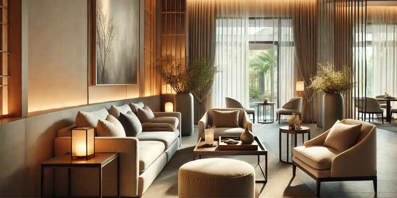 فضای آرام و دلنشین در هتل