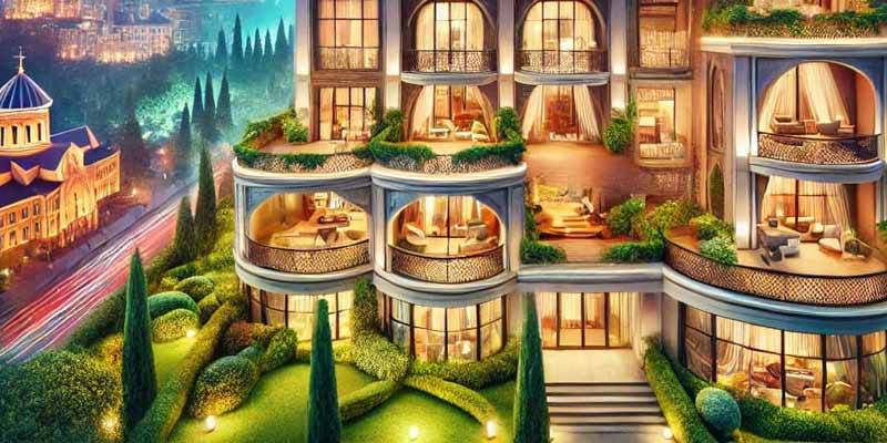 تجربه ای لوکس در قلب تفلیس (بهترین هتل های تفلیس