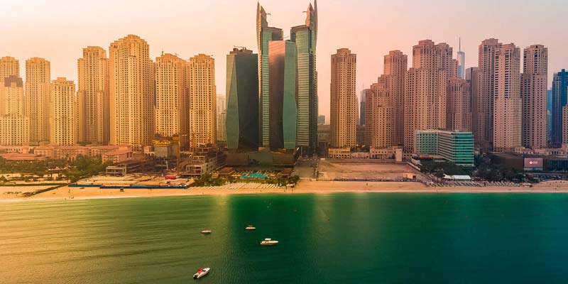 اقامتگاه ساحلی جمیرا و مارینا دبی